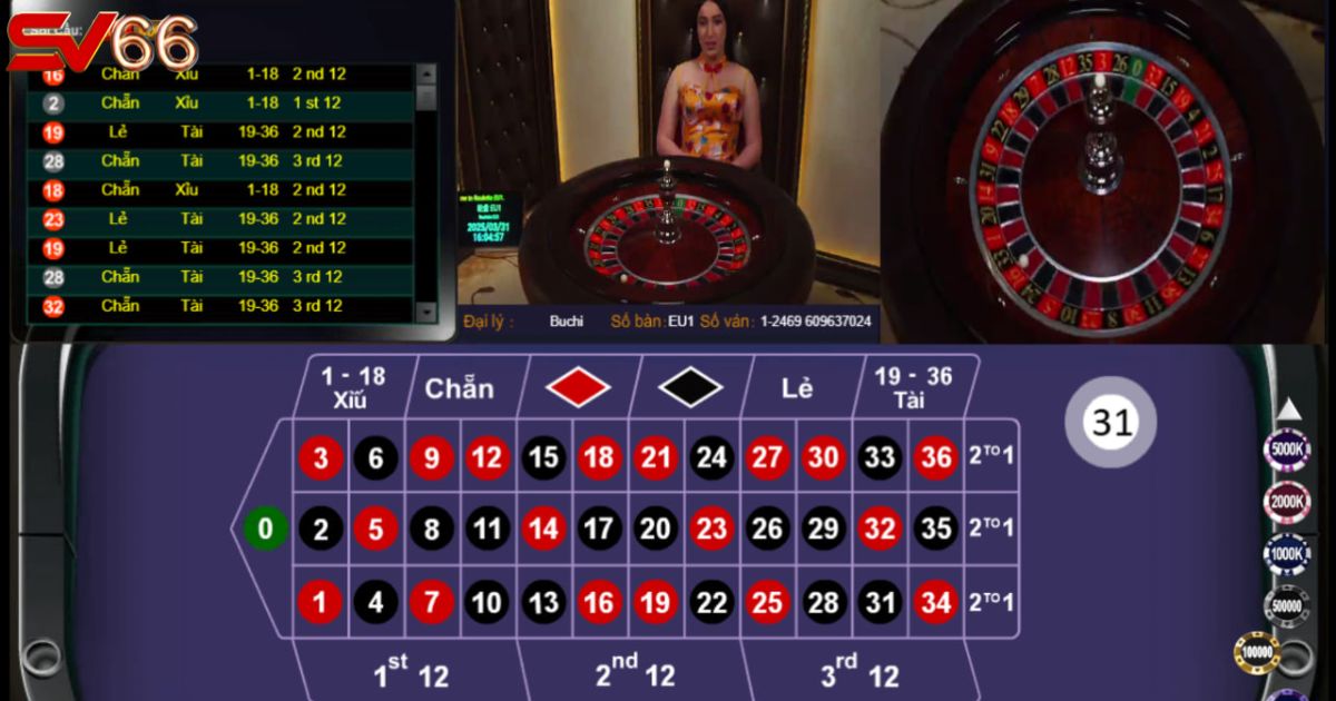 Một phòng live trực tiếp đang diễn ra của Asia Gaming