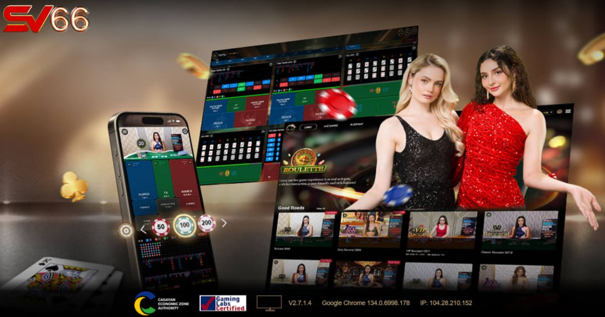 Sảnh “Casino” của SV66 hoạt động đa nền tảng