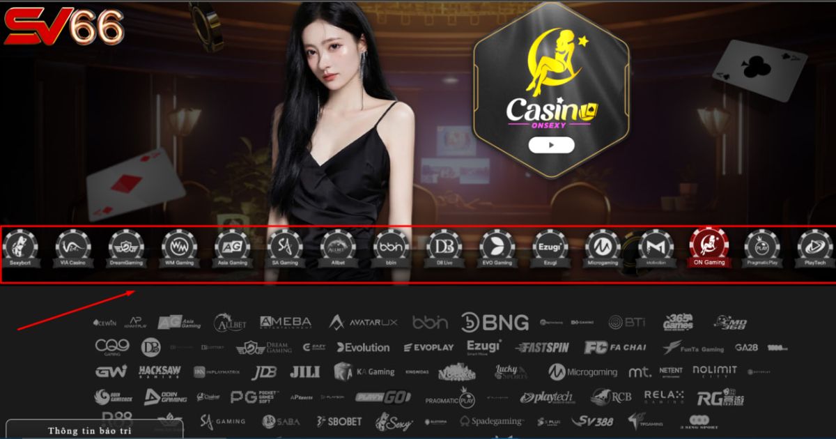 SV66 hợp tác với nhiều nhà phát hành game nổi tiếng